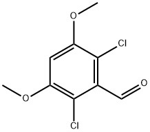 2,6-dichloro-3,5-dimethoxybenzaldehyde Structure