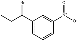 1-(1-bromopropyl)-3-nitroBenzene 구조식 이미지