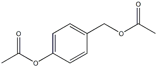 4-Acetoxybenzyl Acetate 구조식 이미지