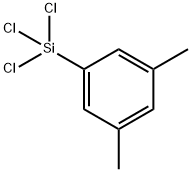 3,5-Xylyl Trichlorosilane 구조식 이미지