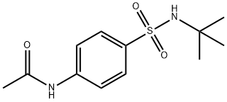 N-(4-(N-tert-butylsulfamoyl)phenyl)acetamide Structure