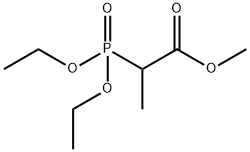 Methyl 2-(diethylphosphono)propanoate Structure