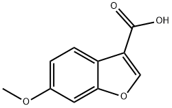 6-methoxybenzofuran-3-carboxylic acid Structure