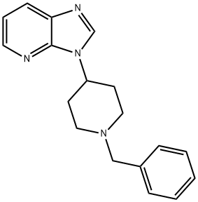 3-(1-benzylpiperidin-4-yl)-3H-imidazo[4,5-b]pyridine Structure