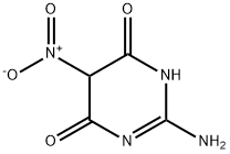 2-amino-5-nitro-4,6-pyrimidinedione Structure