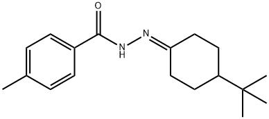 N'-(4-tert-butylcyclohexylidene)-4-methylbenzohydrazide Structure
