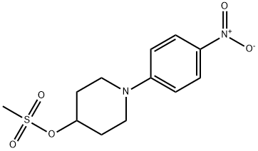 1-(4-nitrophenyl)piperidin-4-yl methanesulfonate 구조식 이미지