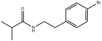 N-[2-(4-bromophenyl)ethyl]-2-methylpropanamide 구조식 이미지