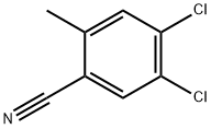 4,5-dichloro-2-methylBenzonitrile 구조식 이미지