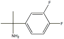 2-(3,4-DIFLUOROPHENYL)PROPAN-2-AMINE 구조식 이미지