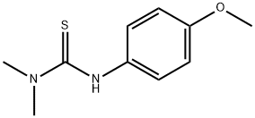 1,1-DIMETHYL-3-(4-METHOXYPHENYL)-2-THIOUREA 구조식 이미지