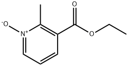 3-(ethoxycarbonyl)-2-methylpyridine 1-oxide 구조식 이미지