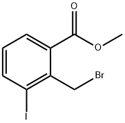 Methyl2-(bromomethyl)-3-iodobenzoate Structure