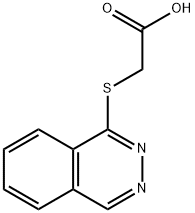 (phthalazin-1-ylthio)acetic acid 구조식 이미지