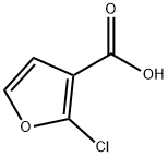 2-chloro-3-Furancarboxylic acid Structure