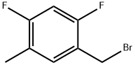 1-Bromomethyl-2,4-difluoro-5-methyl-benzene Structure