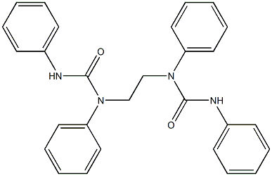 1,1'-ethane-1,2-diylbis(1,3-diphenylurea) Structure