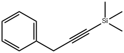 trimethyl(3-phenylprop-1-ynyl)silane Structure