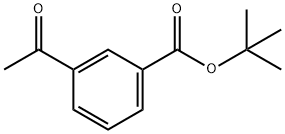 TERT-BUTYL 3-ACETYLBENZOATE Structure