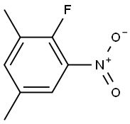 2-Fluoro-1,5-dimethyl-3-nitrobenzene Structure