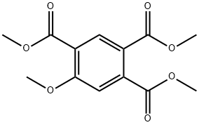 Trimethyl 5-methoxybenzene-1,2,4-tricarboxylate 구조식 이미지