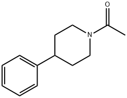 N-acetyl-4-phenylpiperidine 구조식 이미지