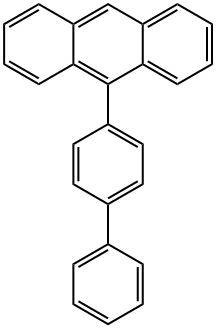 9-(biphenyl-4-yl)anthracene Structure