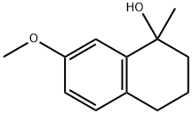 7-methoxy-1-methyl-1,2,3,4-tetrahydronaphthalen-1-ol 구조식 이미지