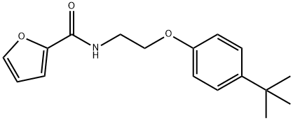 N-[2-(4-tert-butylphenoxy)ethyl]furan-2-carboxamide Structure