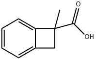 7-methylbicyclo[4.2.0]octa-1,3,5-triene-7-carboxylic acid Structure