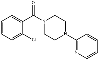 (2-chlorophenyl)[4-(pyridin-2-yl)piperazin-1-yl]methanone Structure