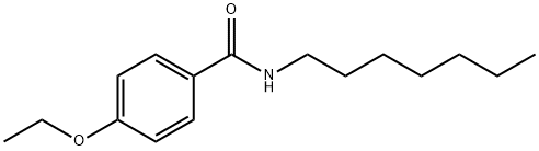 4-ethoxy-N-heptylbenzamide 구조식 이미지