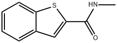N-methyl-benzo[b]thiophene-2-carboxamide 구조식 이미지