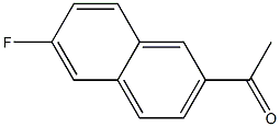 1-(6-Fluoronaphthalen-2-yl)ethanone 구조식 이미지