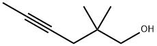 2,2-dimethylhex-4-yn-1-ol Structure