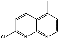 2-chloro-5-methyl-1,8-naphthyridine 구조식 이미지