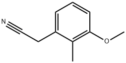 2-(3-methoxy-2-methylphenyl)acetonitrile 구조식 이미지