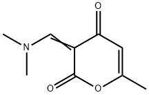 (Z)-3-((dimethylamino)methylene)-6-methyl-2H-pyran-2,4(3H)-dione 구조식 이미지