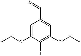 3,5-diethoxy-4-iodobenzaldehyde 구조식 이미지
