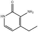 3-amino-4-ethyl-2(1H)-Pyridinone 구조식 이미지