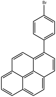 1-(4-бромфенил)пирен структурированное изображение