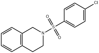 2-[(4-chlorophenyl)sulfonyl]-1,2,3,4-tetrahydroisoquinoline Structure