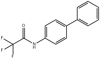 N-4-biphenylyl-2,2,2-trifluoroacetamide 구조식 이미지