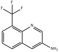 8-(trifluoromethyl)quinolin-3-amine Structure