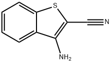 3-aminobenzo[b]thiophene-2-carbonitrile Structure