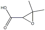 3,3-Dimethyloxirane-2-carboxylic Acid Structure