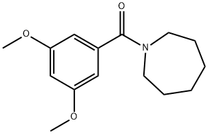 azepan-1-yl(3,5-dimethoxyphenyl)methanone Structure