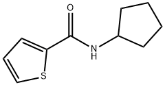 N-cyclopentylthiophene-2-carboxamide Structure