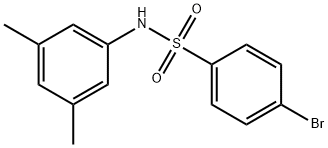 4-bromo-N-(3,5-dimethylphenyl)benzenesulfonamide Structure