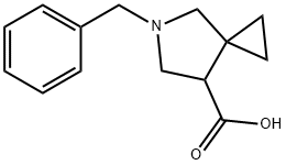 5-Benzyl-5-aza-spiro[2.4]heptane-7-carboxylic acid Structure